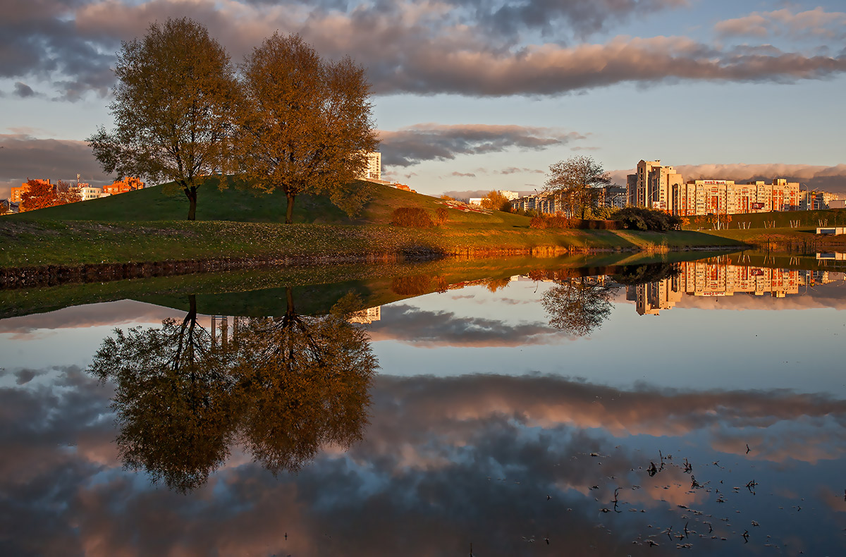 Reflexion der Herbst