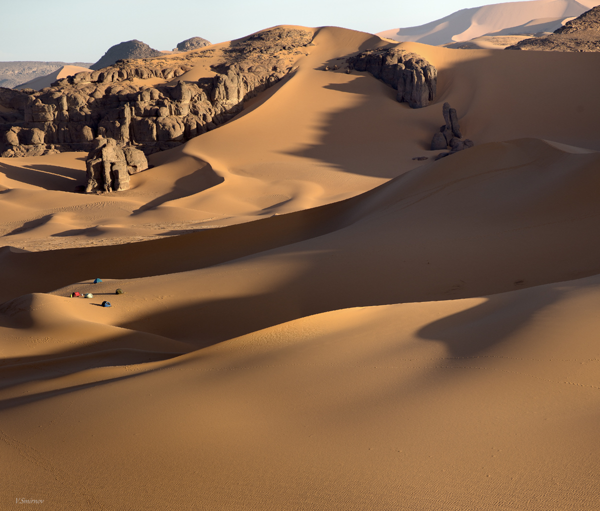 Und im Lager noch schlafen ...