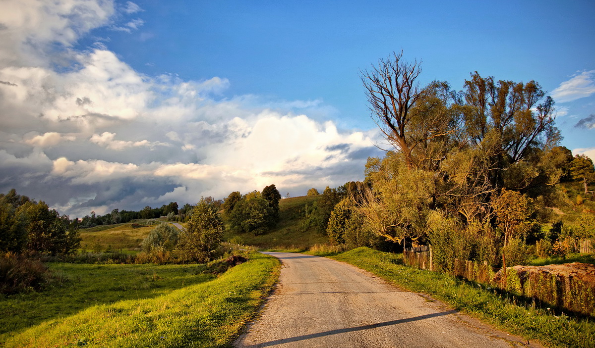 Dort werden die Wolken ...