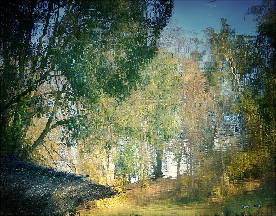 Reflection fantasy water