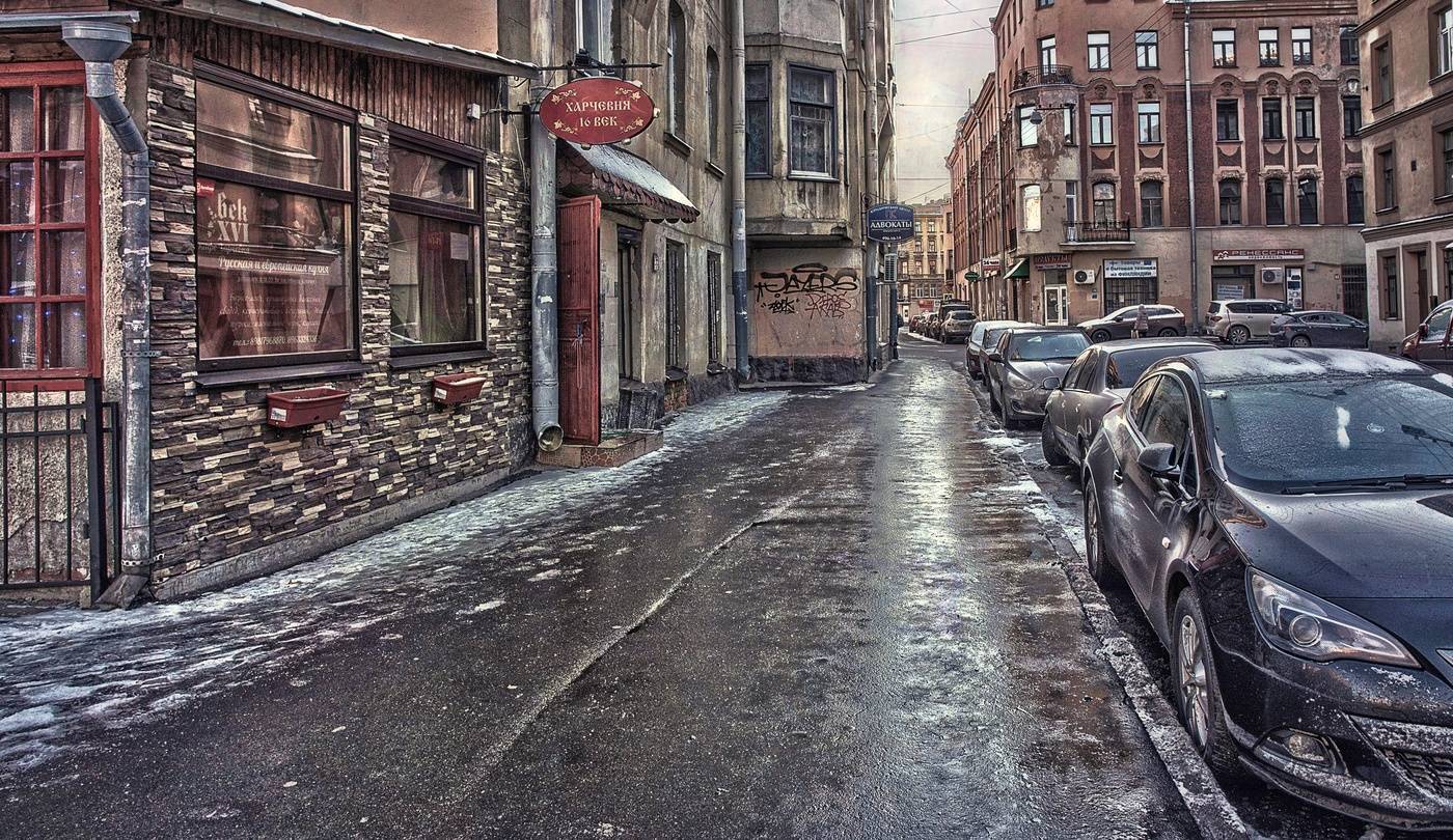 Straßen von St. Petersburg