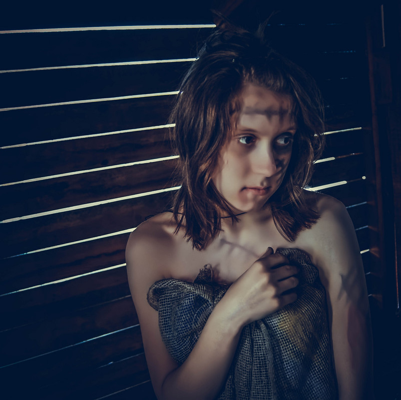 Lady Traurigkeit Dame Dunkelheit.