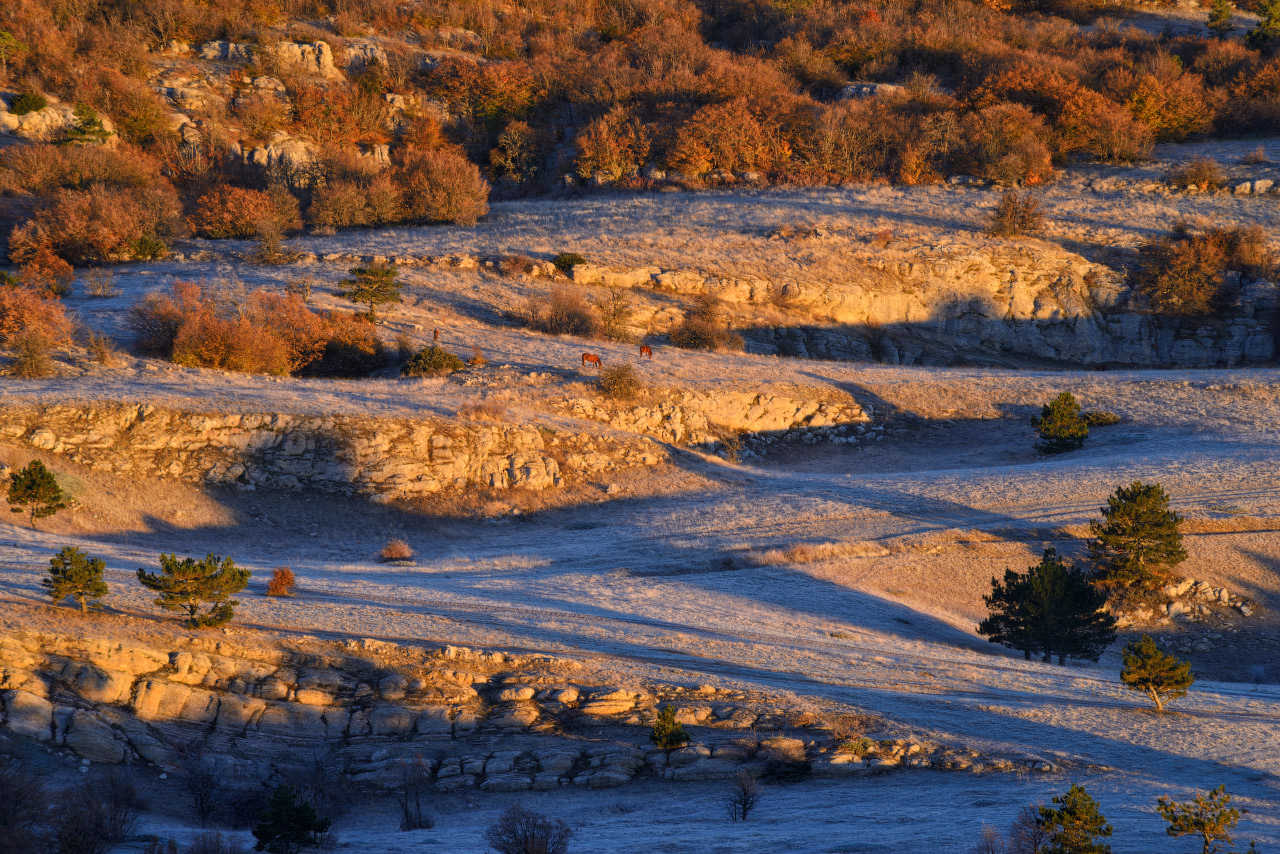 Zwei auf der Ai-Petri