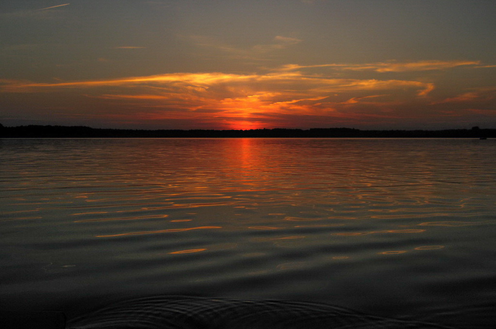 Magischer Sonnenuntergang