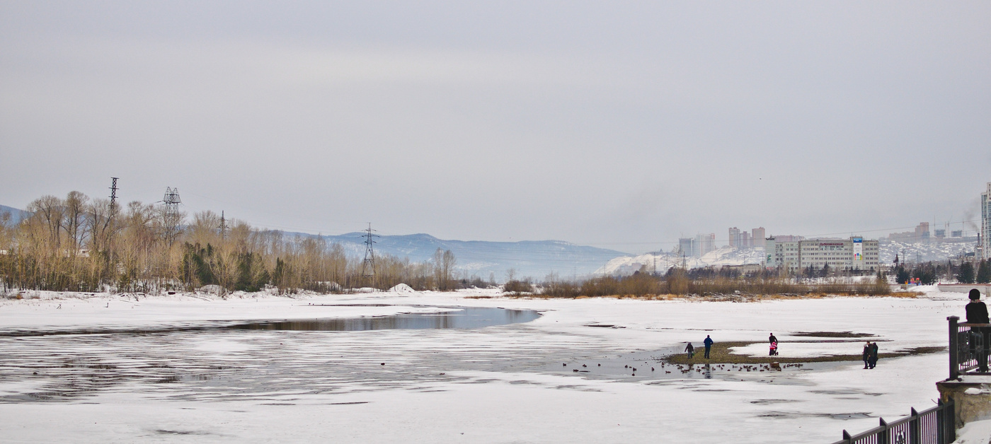 Krasnoyarsk. Quay.
