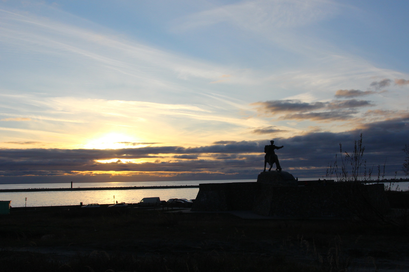 Über den Schutz von der Westgrenze.