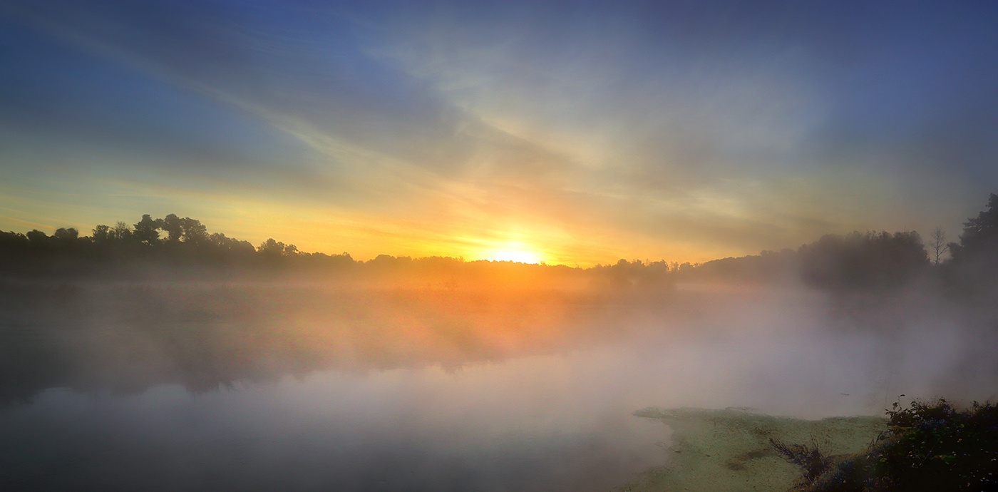 Es ist Zeit, der Morgendämmerung im Oktober .... 3.