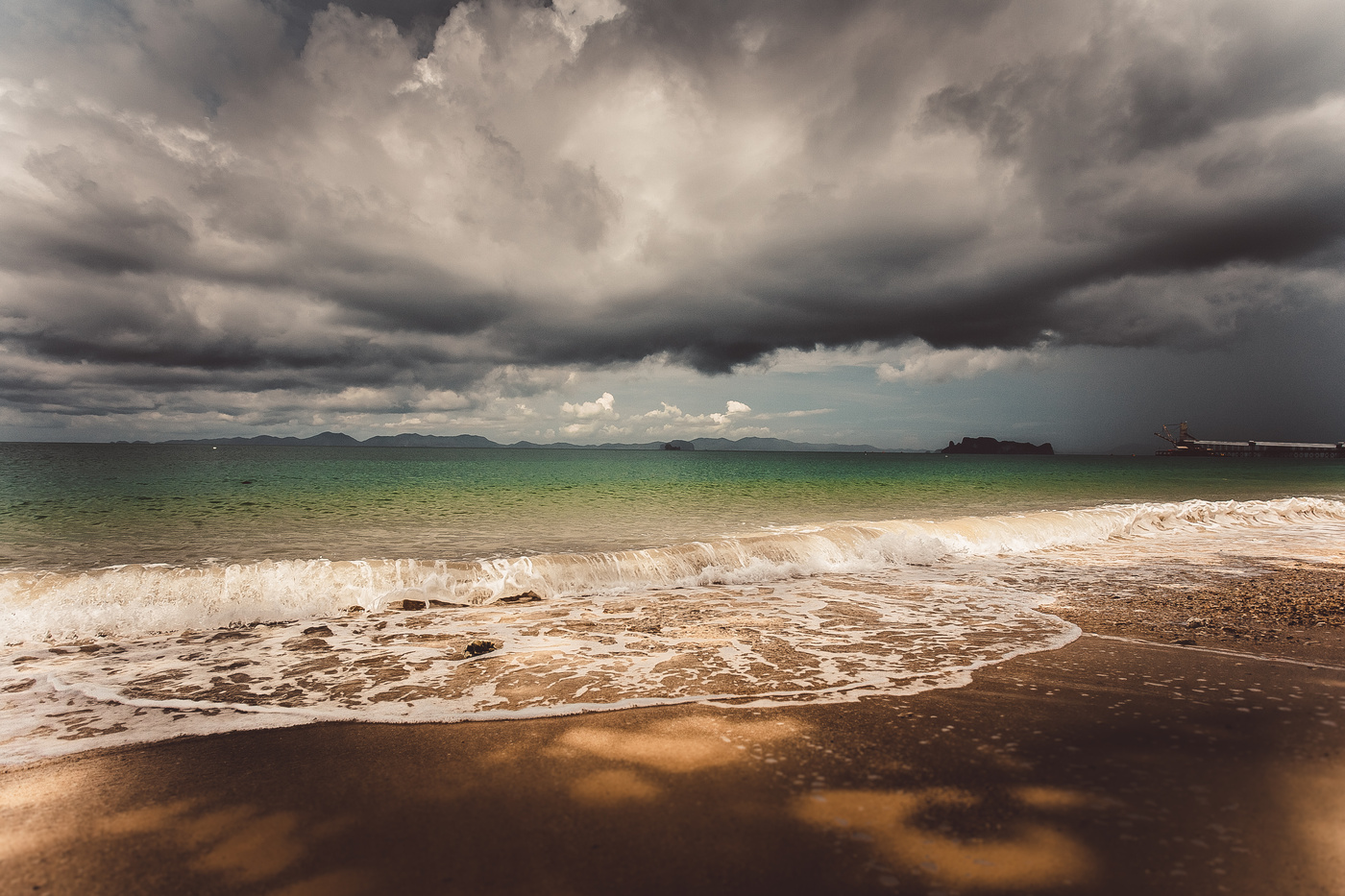 Annäherung Sturm ...