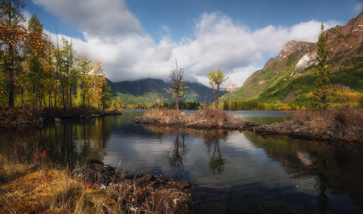 Eine schöne denek am Lake Olon-Nur ...