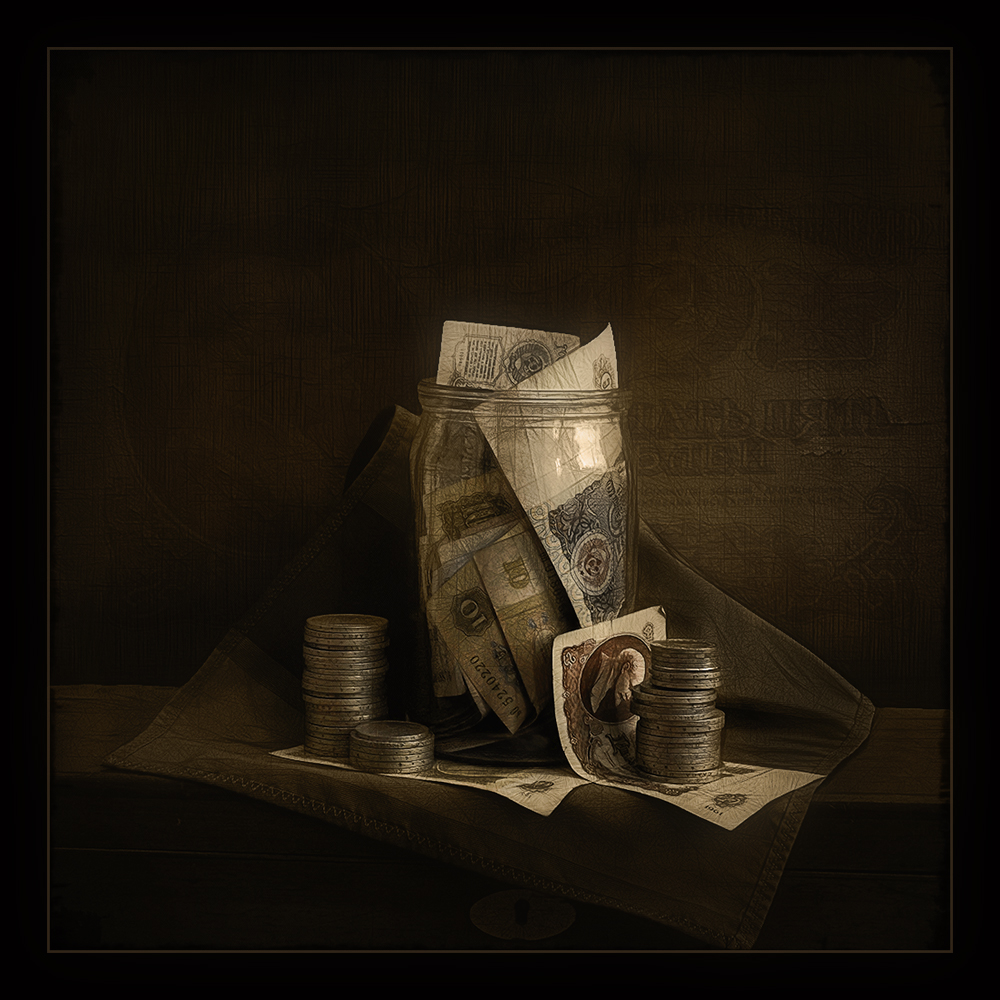 Stash für einen regnerischen Tag