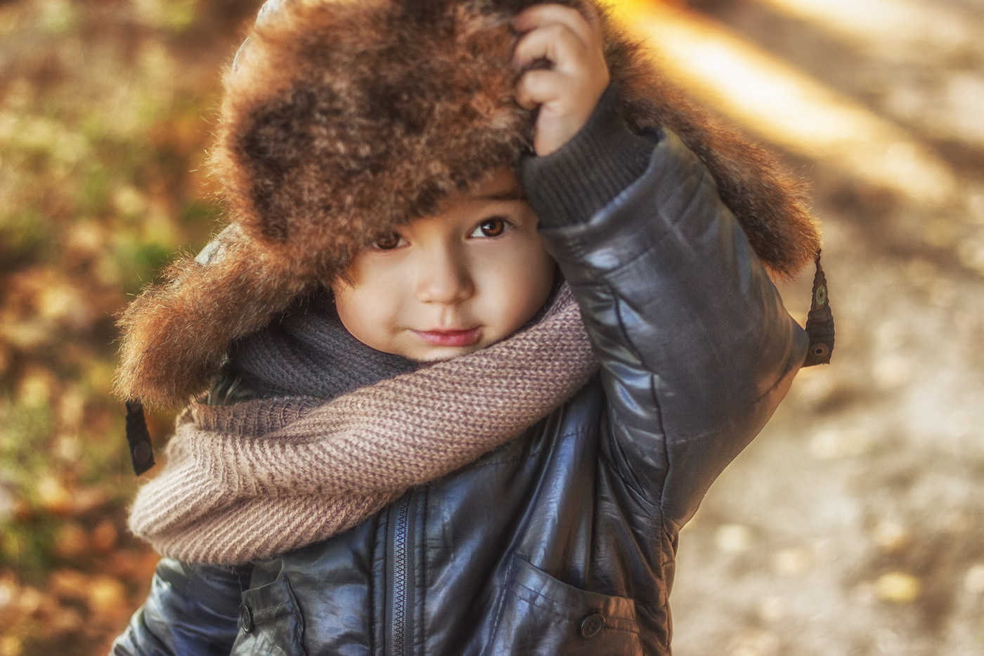 Ein Bauer mit einem Fingernagel)