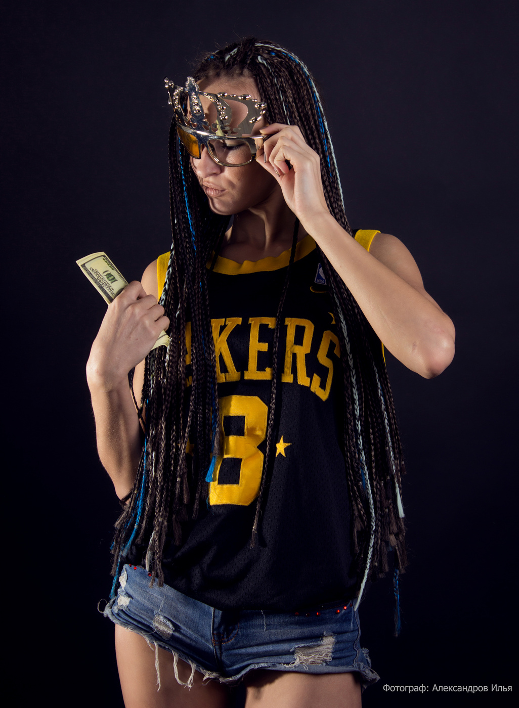 Mädchen mit denyushku