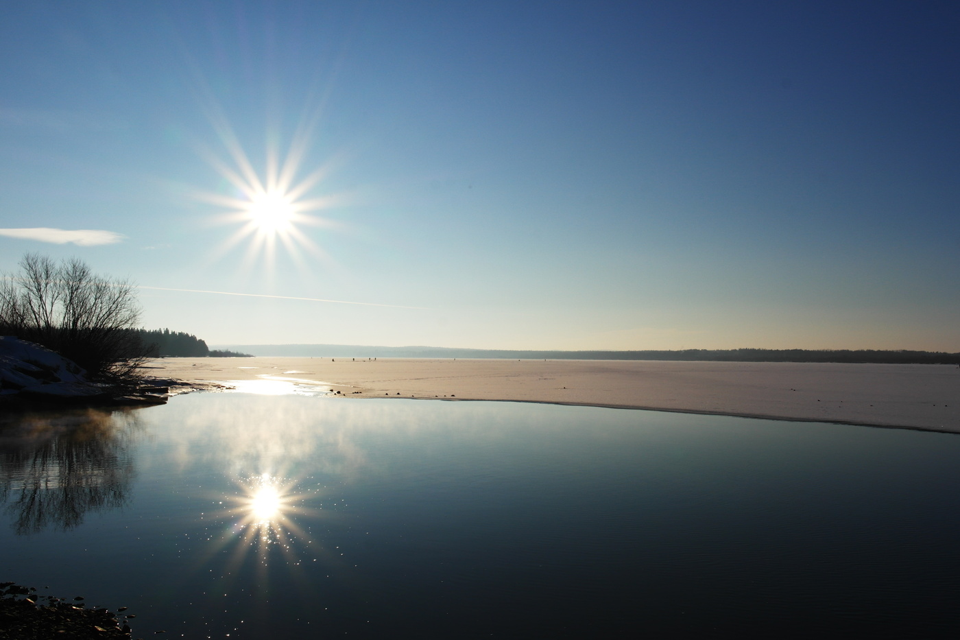 Die Sonne und der Sonne.