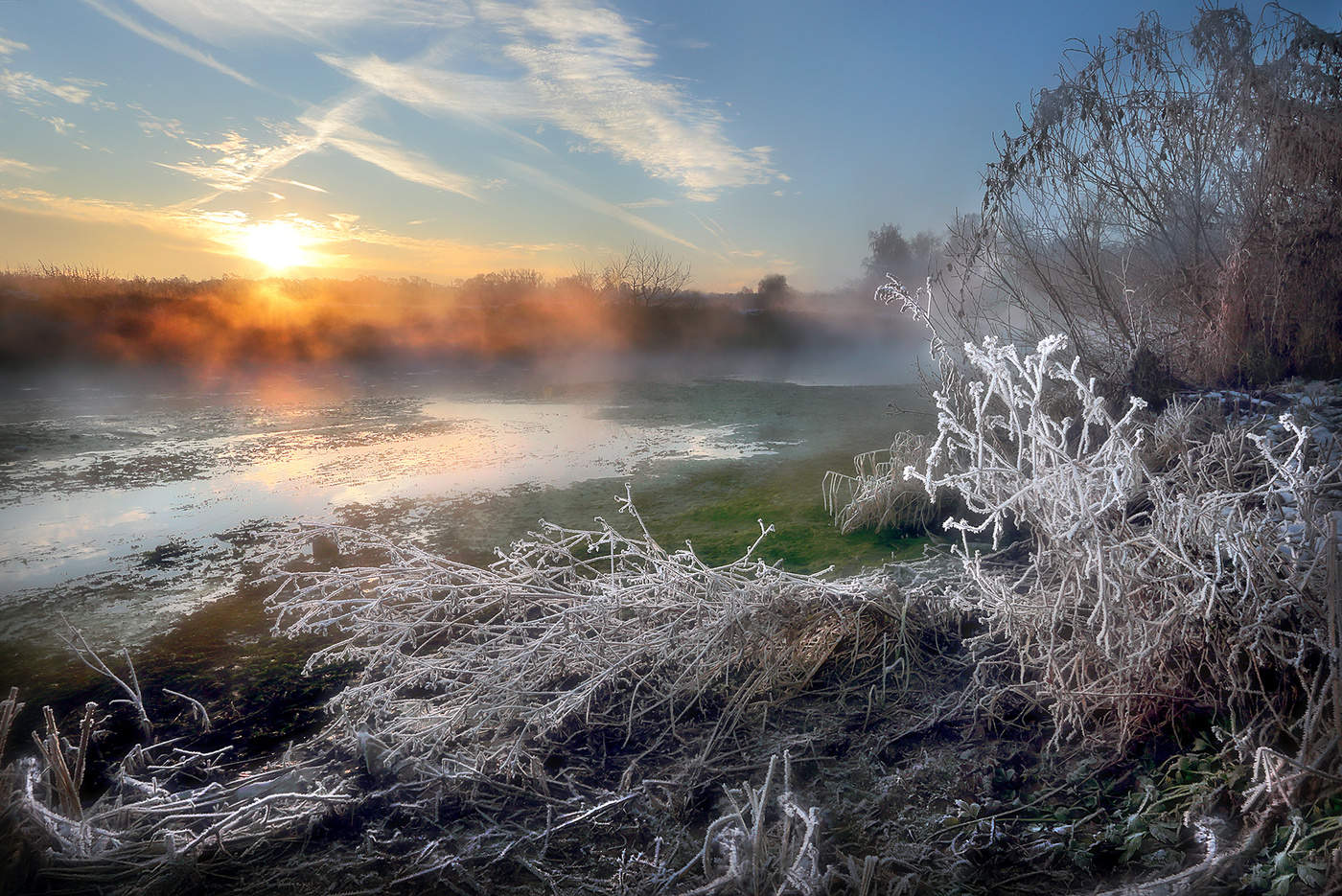 Kalte und Flammen ...
