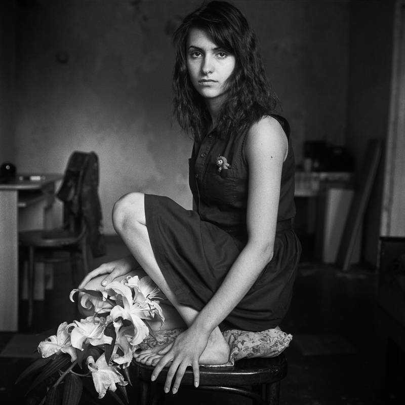 Dasha (Porträt mit "Kenny")