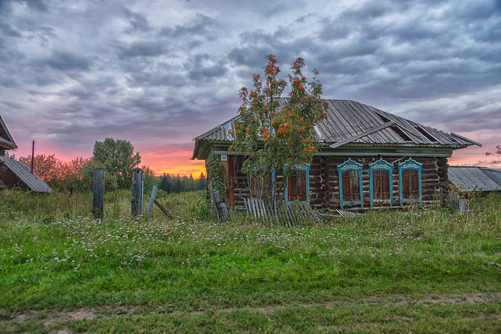 Sonnenuntergang über Tuyloy