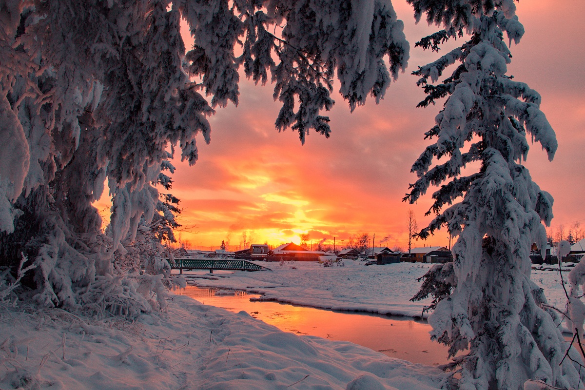 Ein Fenster in einem Märchen.