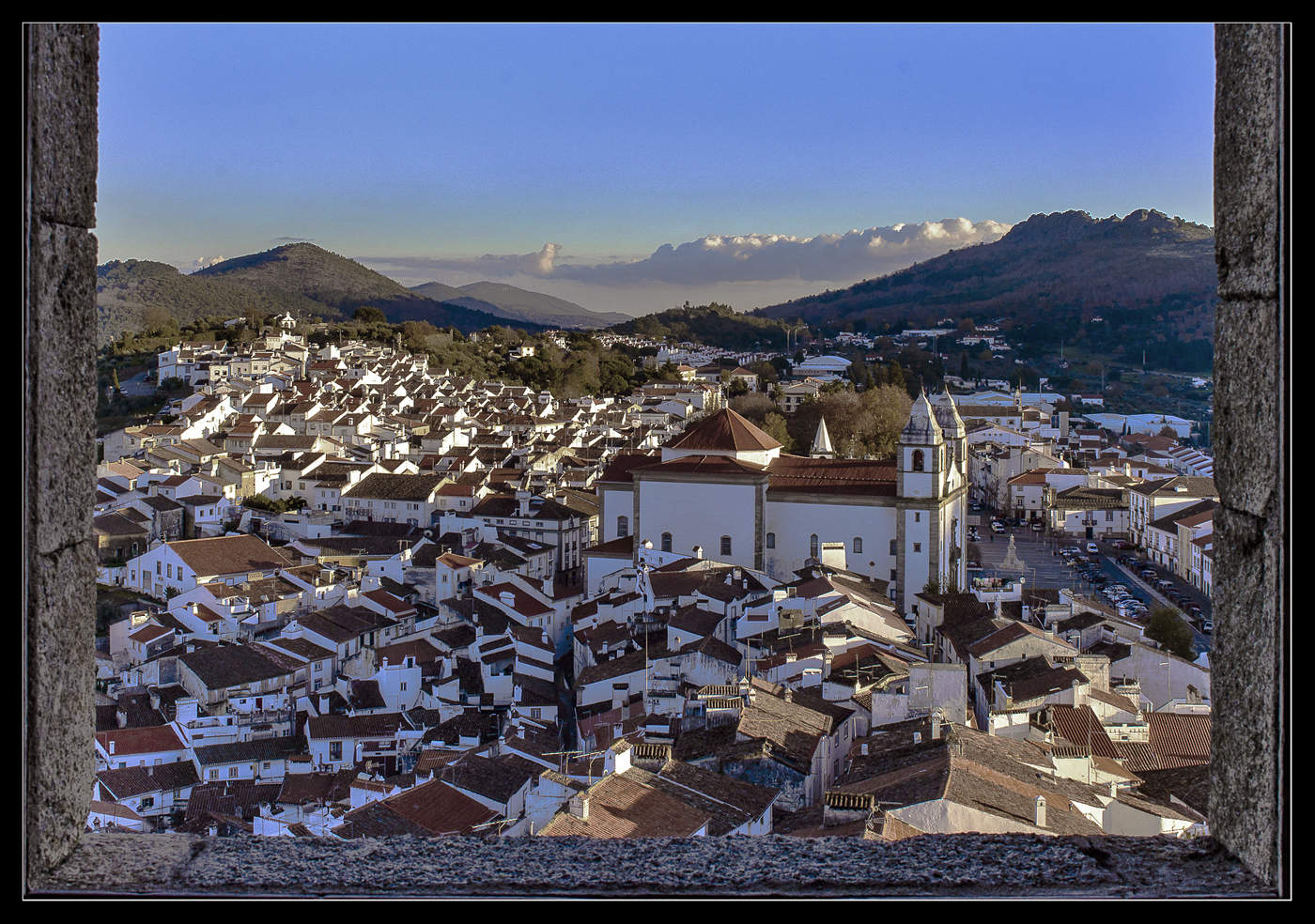 Fenster in der Geschichte.