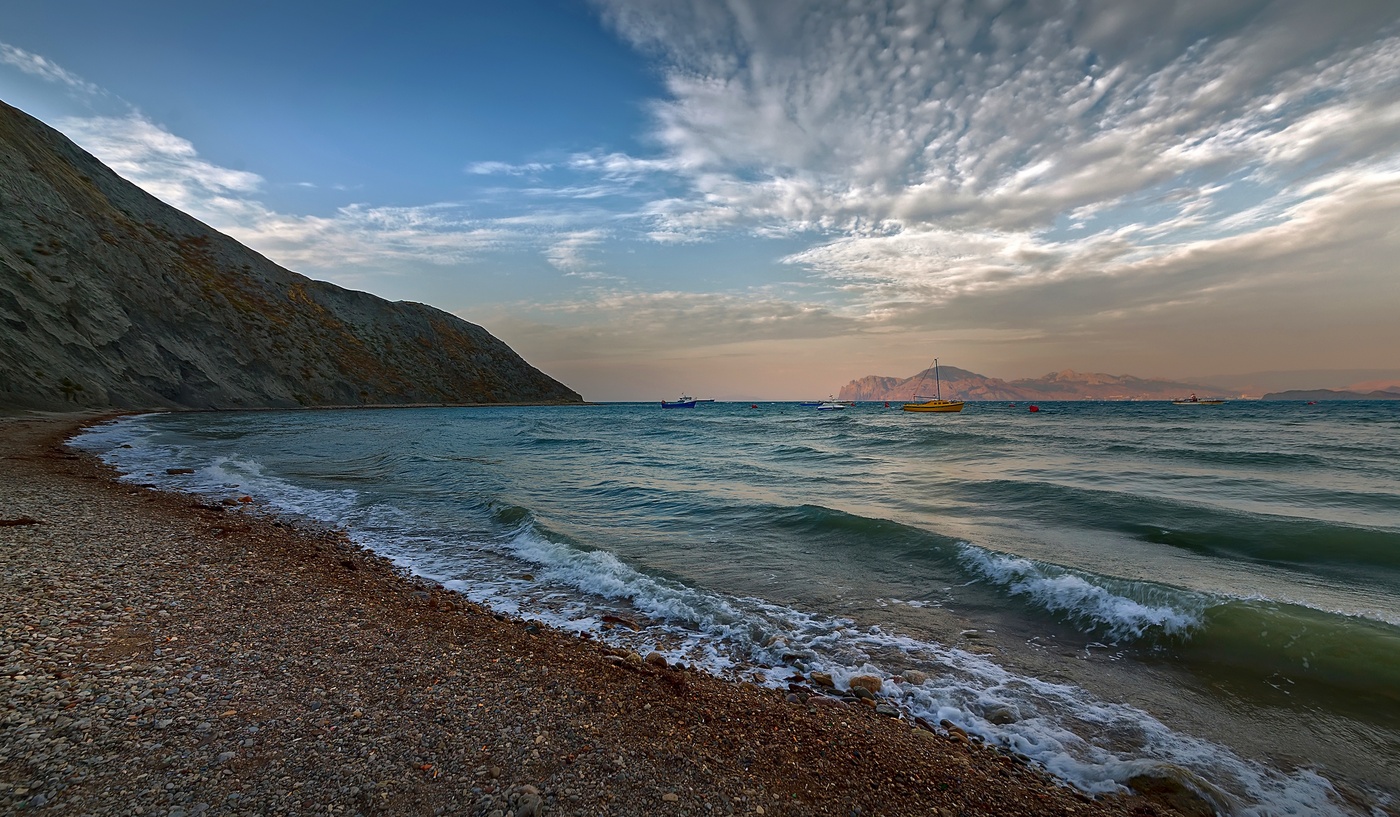 Am Horizont Karadag.