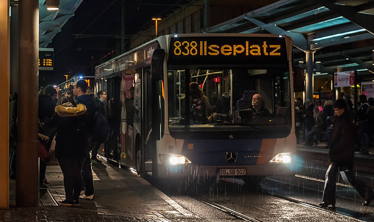regnerischen Herbstmorgen