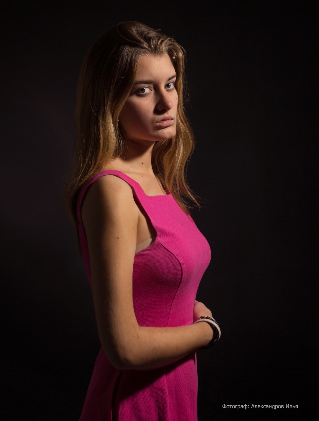 Das Mädchen in der rosafarbenen