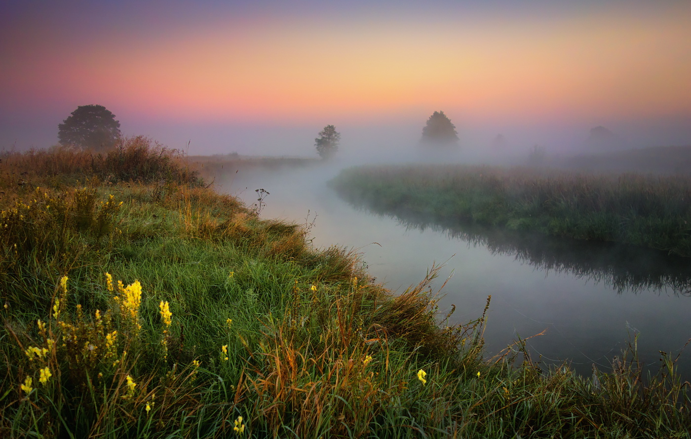 Morgen auf dem Fluss