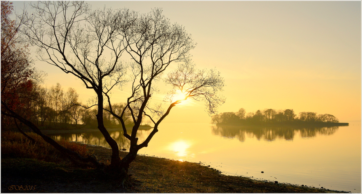 Etude bei Sonnenuntergang