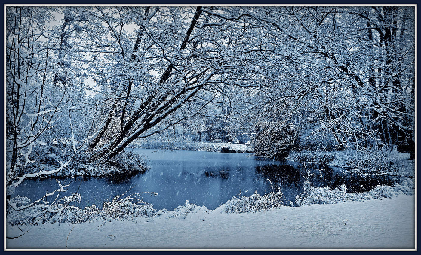 Winter am selben Tag