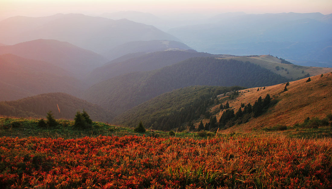 Der letzte Sonnenuntergang in der Sommer-