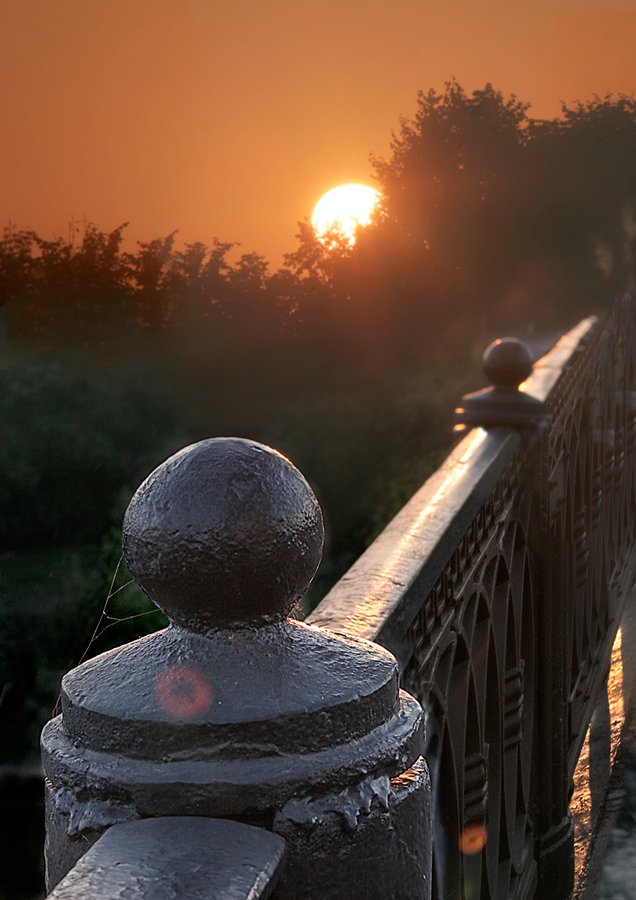 Auf der alten Brücke ...