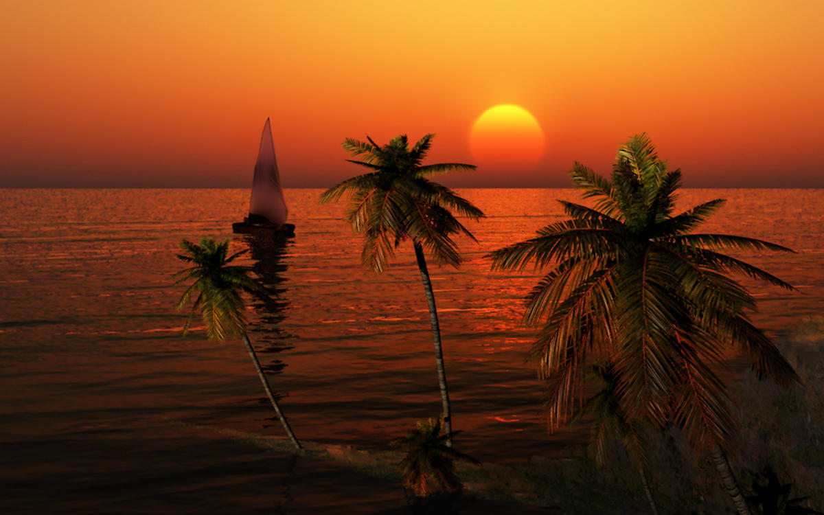 Das Segel einsam ...