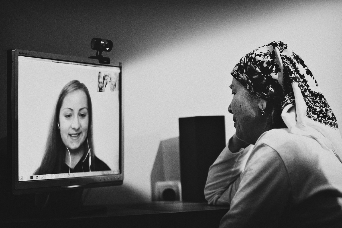 Der Besuch der Großmutter ...