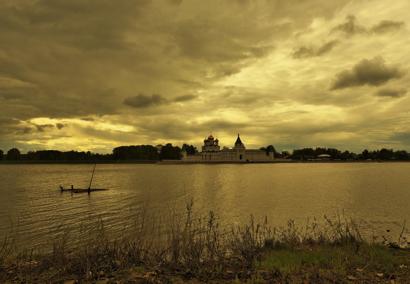 Antizipation des schlechten Wetters ...