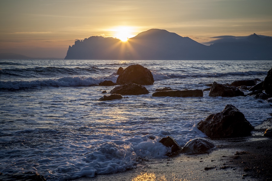 Sonnenuntergang über dem Kara Dag