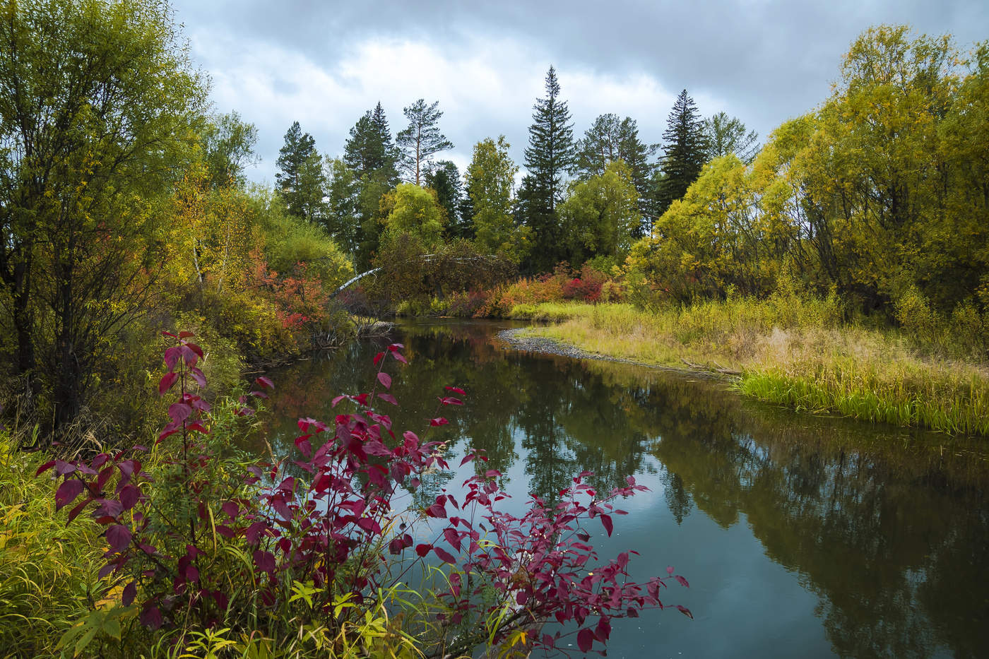 Sibirische Landschaft