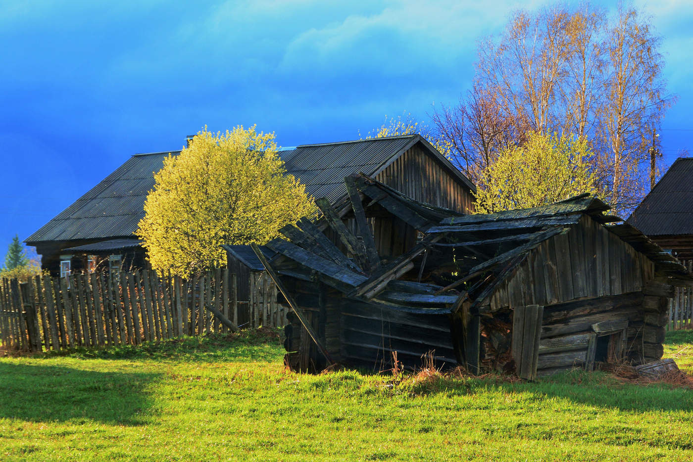 Frühling im Dorf ...