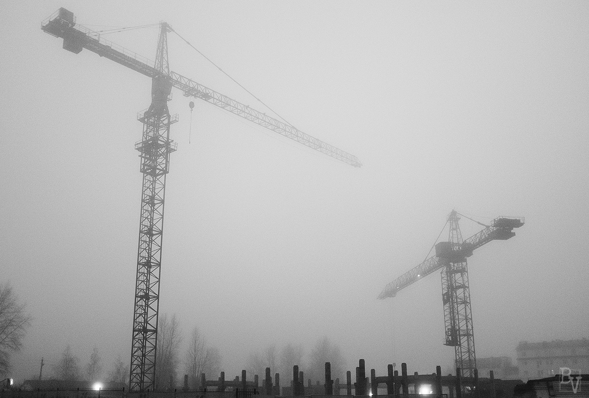 Fog Powered Giraffes