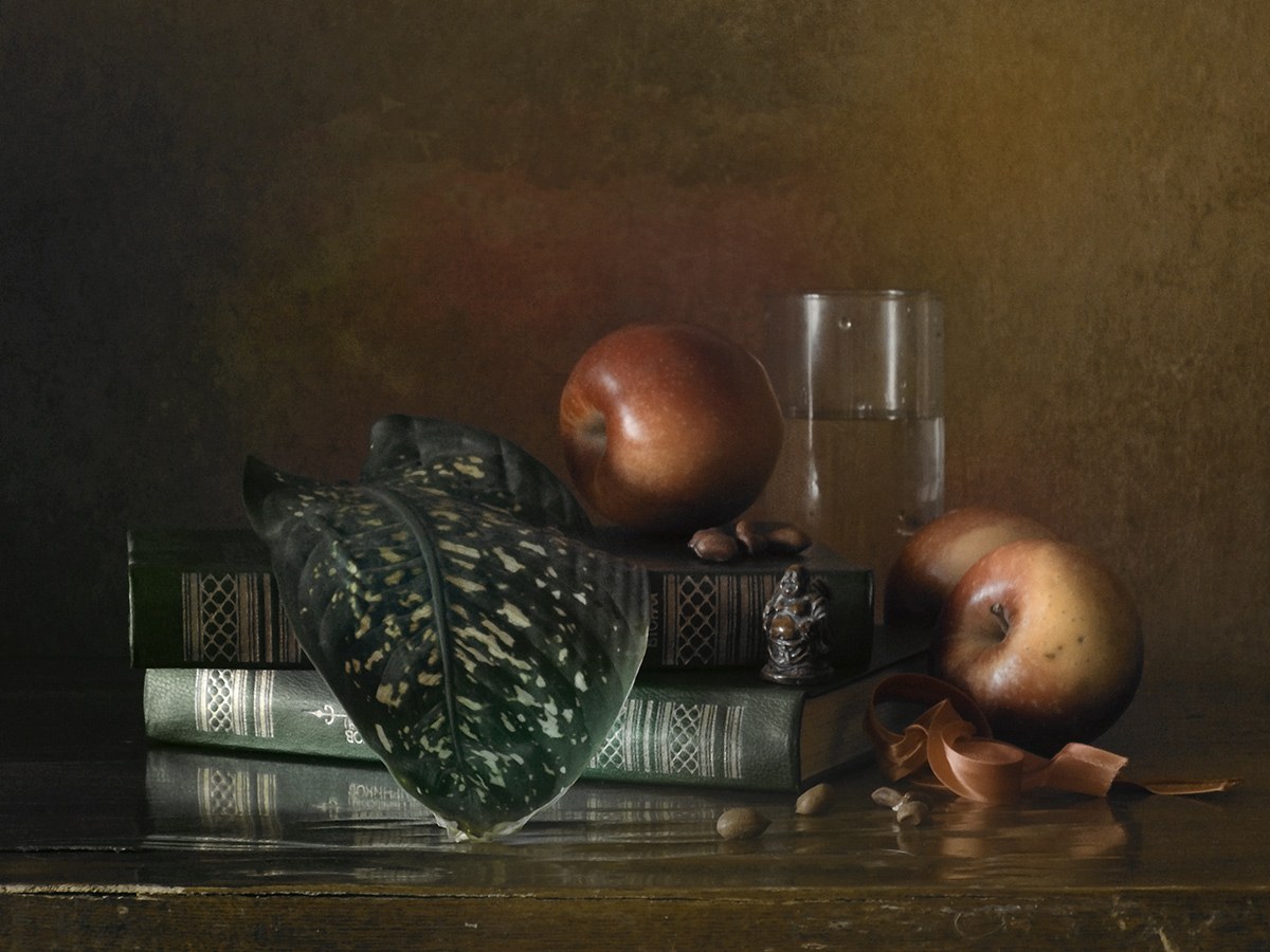 Mit Blatt Dieffenbachia ...