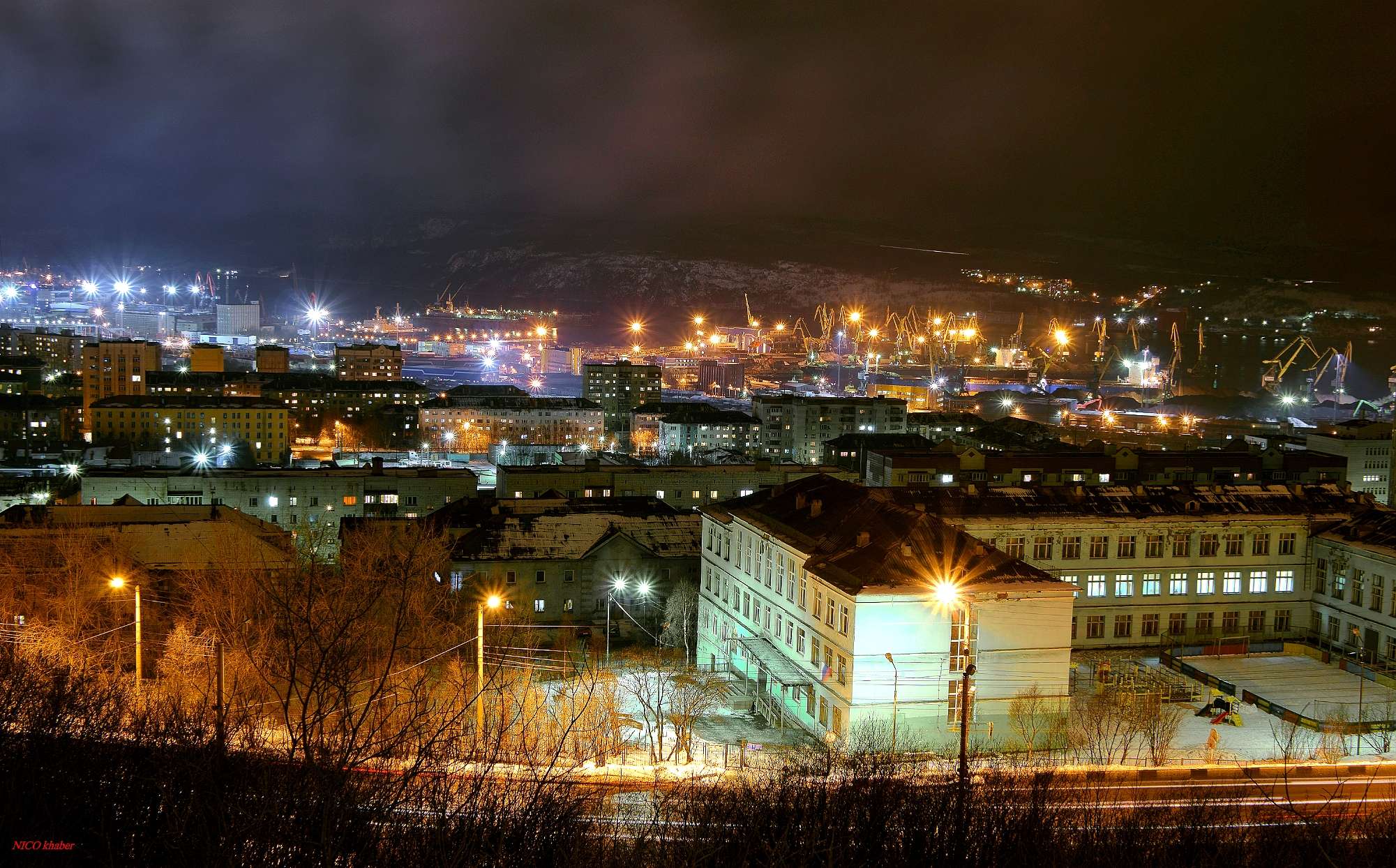 Abend Murmansk ....