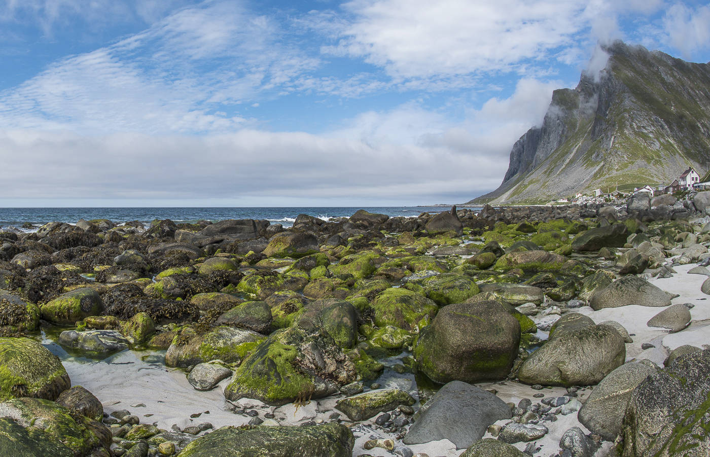 Das Meer ist zurückgegangen