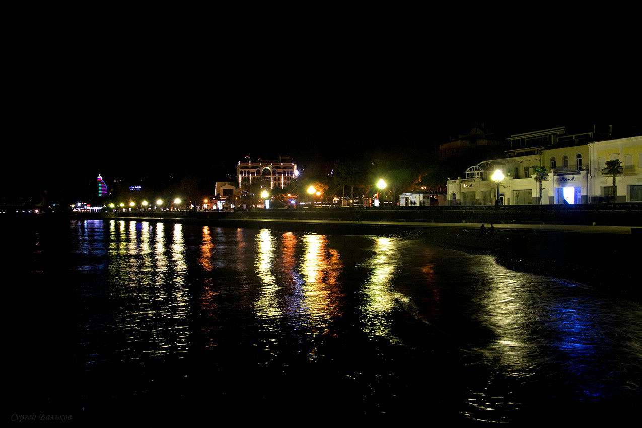 Yalta, Nacht.