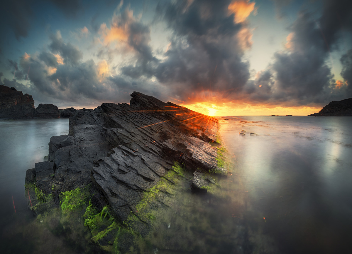 Dämmerung auf dem Schwarzen Meer