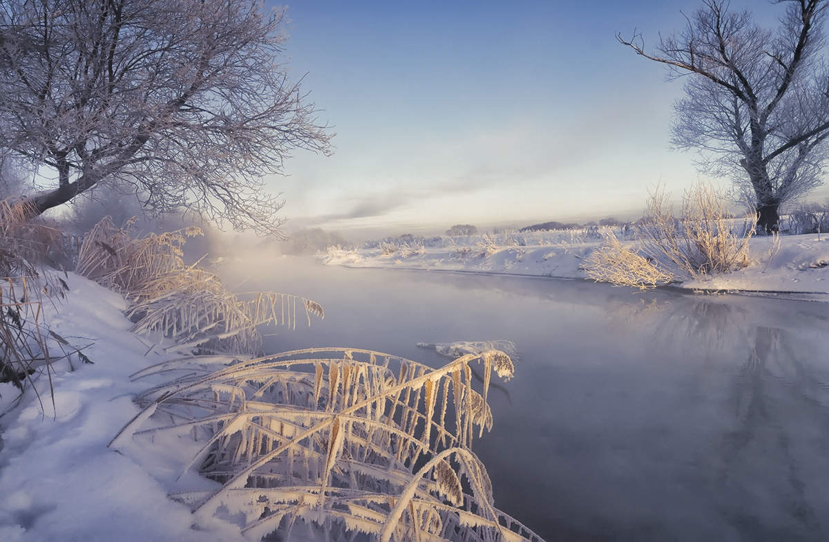 * * Frostigen Morgen
