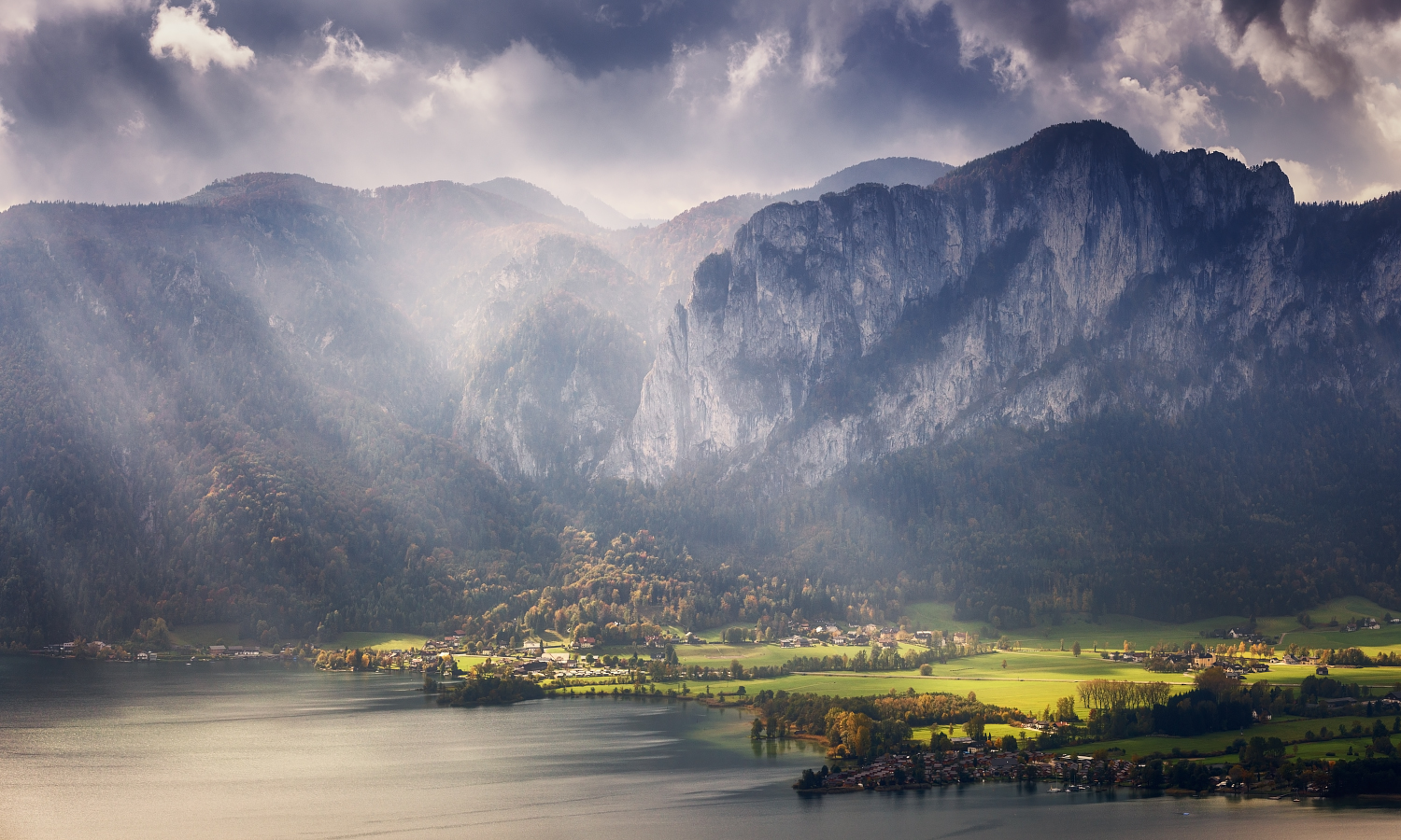 in den Strahlen der Herbstsonne