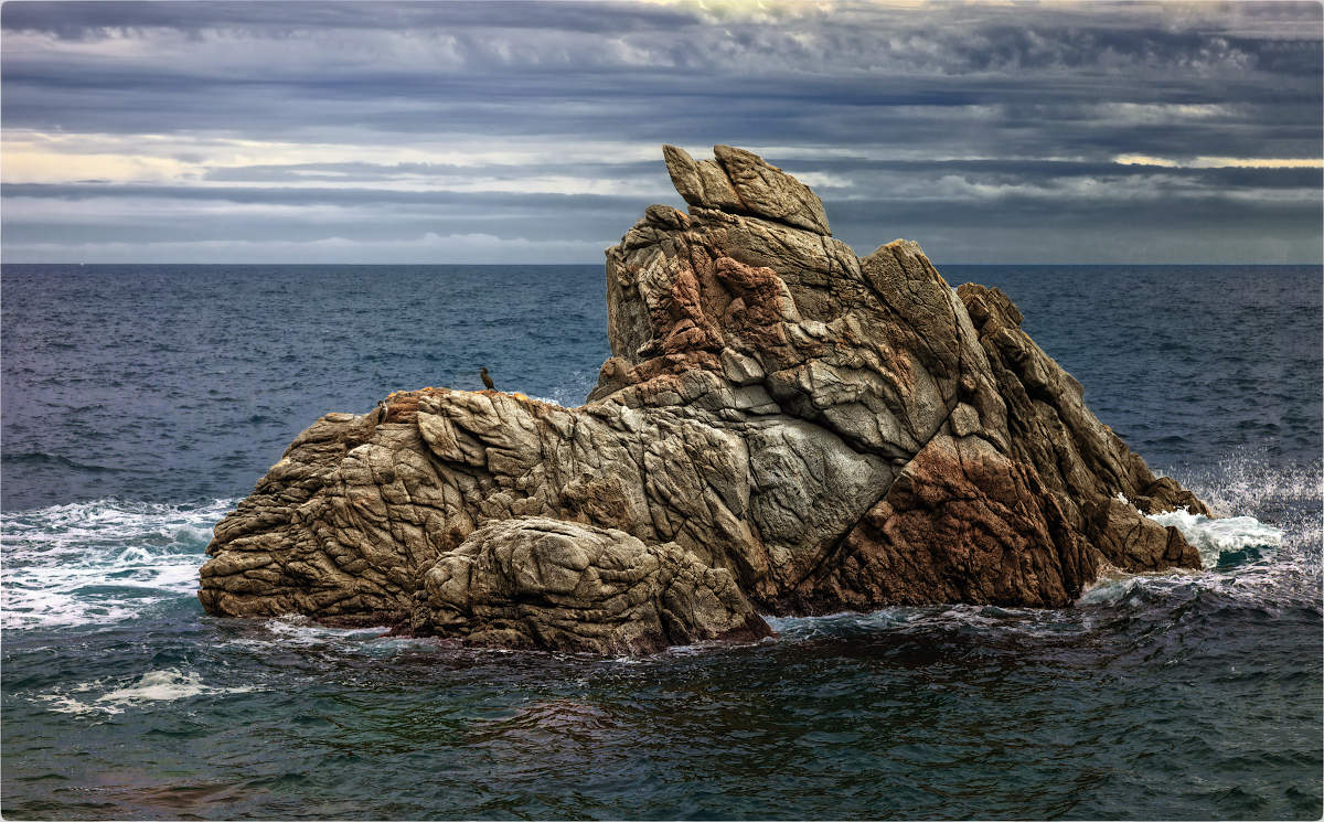 Das U-Boot vor der Küste von Gishpanii