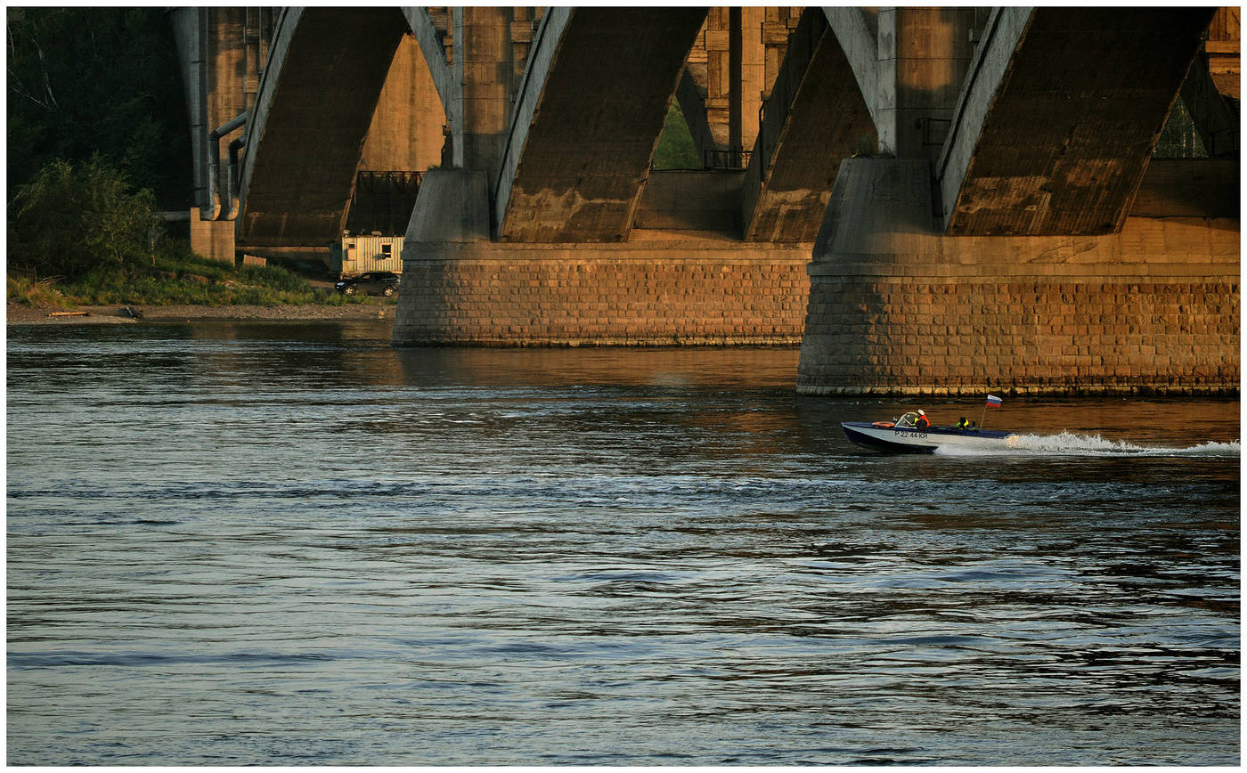 Gemeinschafts Bridge. Krasnoyarsk.