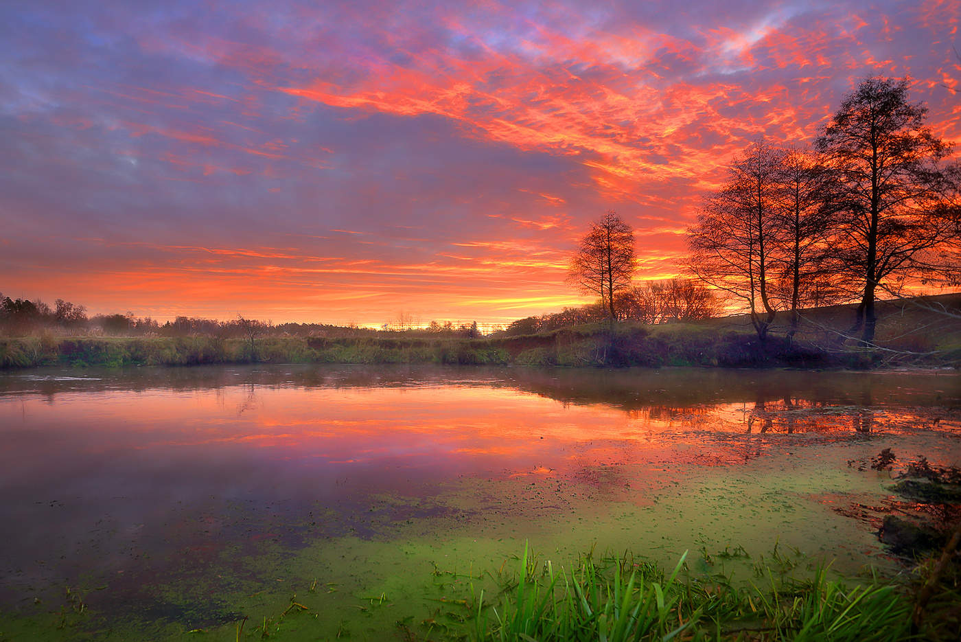 Wärmemorgengrauen ... 3. Dezember.