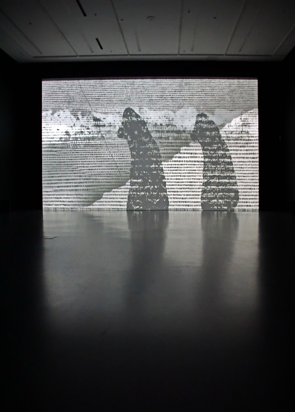 Zukünftige Ausstellung in der Liebe mit der Vergangenheit