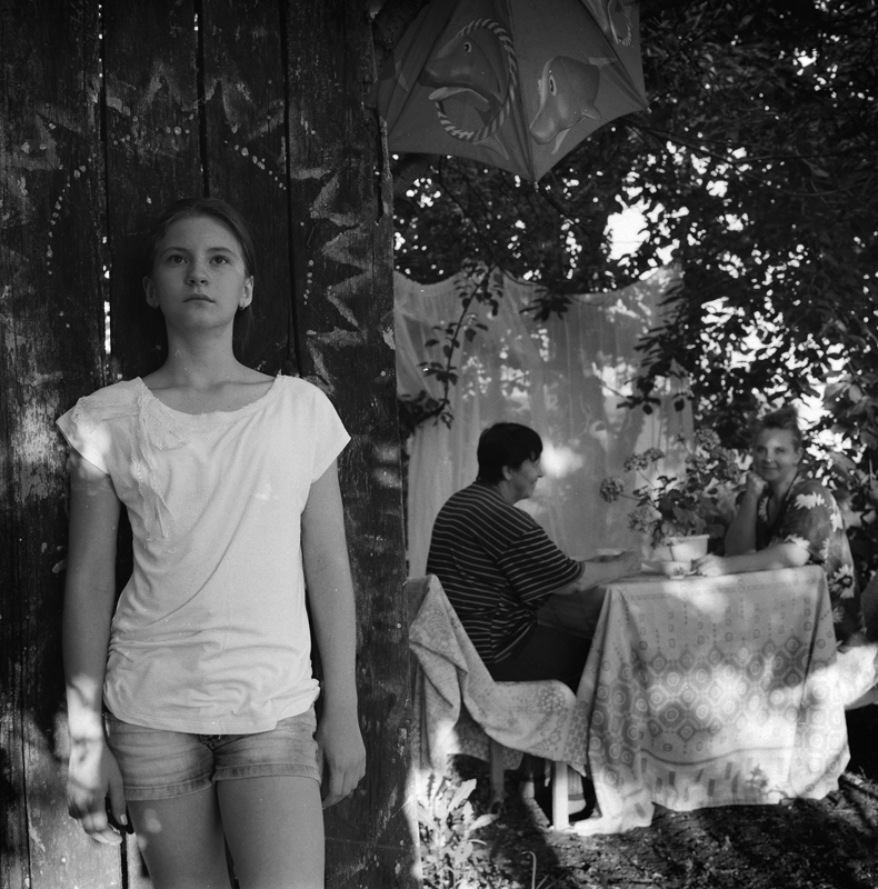 Christina Porträt im Garten