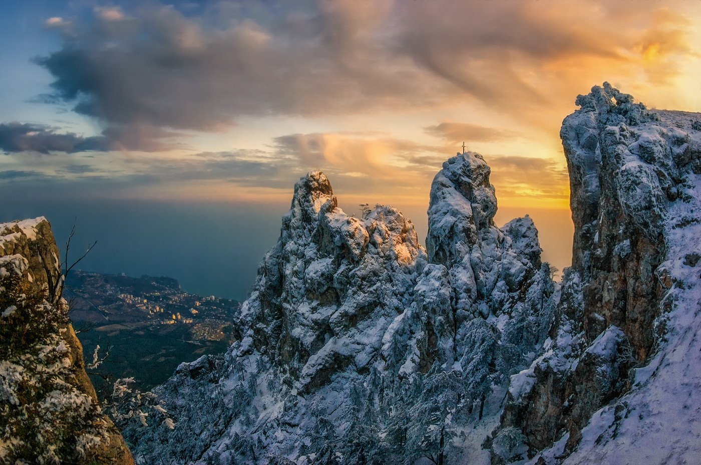 Postkarte zu Weihnachten